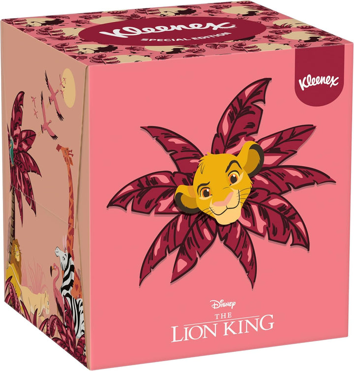 Kleenex Disney Taschentücher-Boxen, verschiedene Designs, 3-lagig, 12 Würfel-Boxen à 48 Tücher