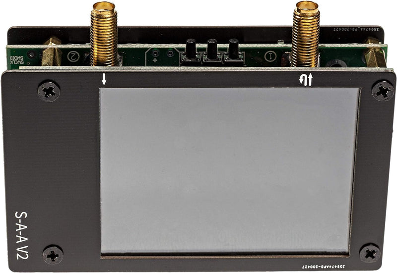 Nooelec NanoVNA v2 (S-A-A-2) - 50-kHz-3-GHz-Vektor-Netzwerkanalysator mit Hardware und EMI-Abschirmu