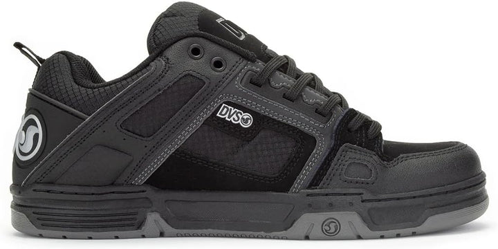 DVS Herren Comanche Skateboardschuhe, Schwarz Black Refl Charcoal Nubuck 985