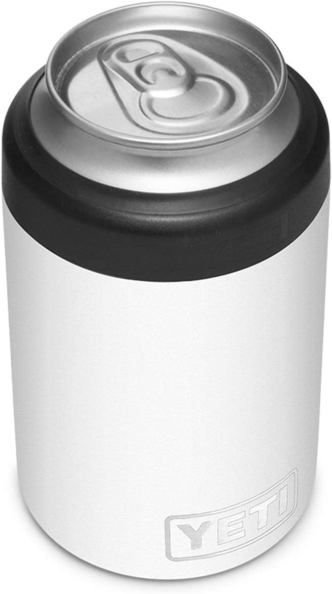 YETI Rambler Colster Dosenisolierer, White, 12oz (330ml) White - 12oz (330ml), White - 12oz (330ml)