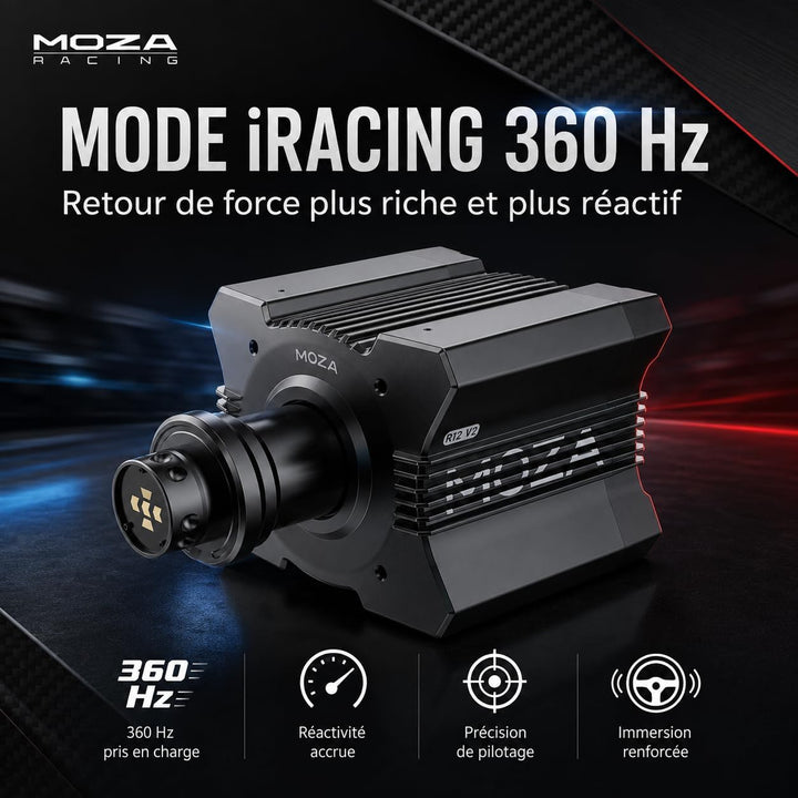 MOZA R12 V2 DIRECT DRIVE WHEEL BASE