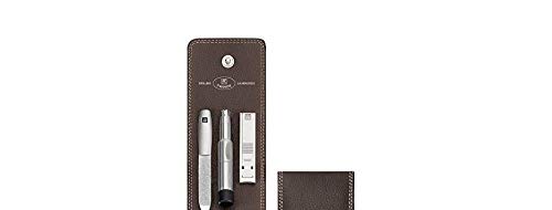 ZWILLING TWINOX Maniküreset 3-teilig, Edelstahl, Echtes Nappaleder mit Druckknopf, Braun 97371-007-0