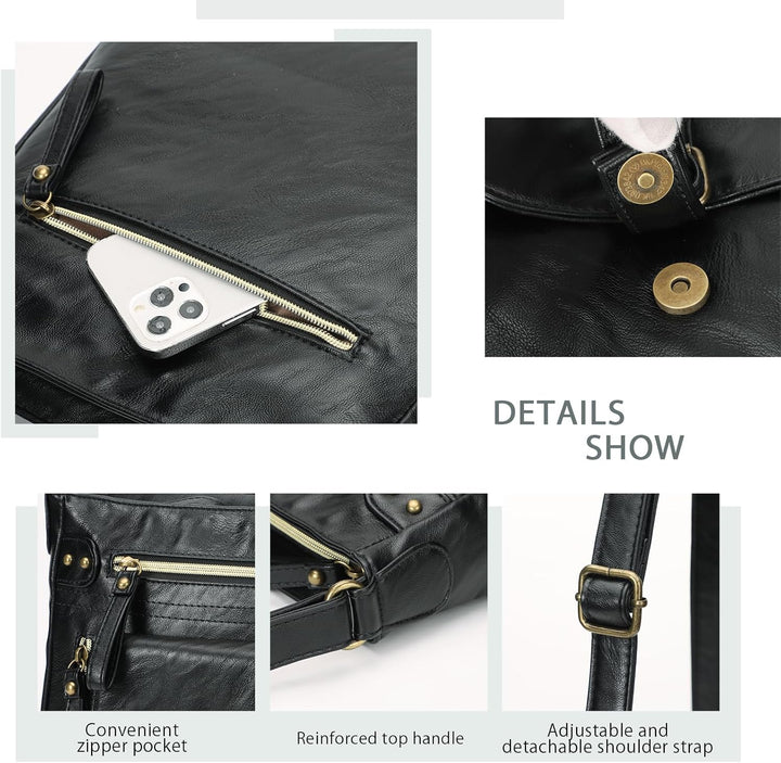 KL928 Tasche Damen Umhängetasche kleine Handtaschen Schultertasche Damentasche Damenhandtasche mitte