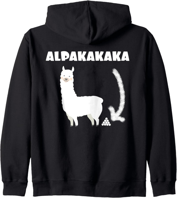Lustige Alpaka Designs Kapuzenjacke
