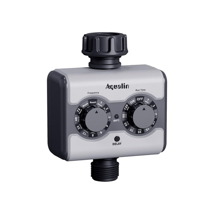 Wasser Timer mit Messing Einlass, Zifferblatt Steuerung Sprinkler Timer mit Verzögerungsfunktion Han