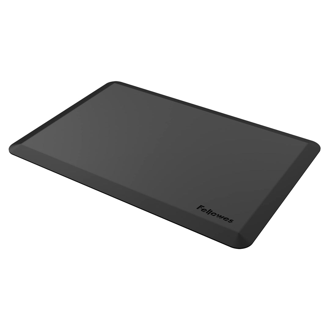 Fellowes Anti-Ermüdungsmatte für Steharbeitsplätze, ergonomisch, für Büro und Home Office Schwarz Ma
