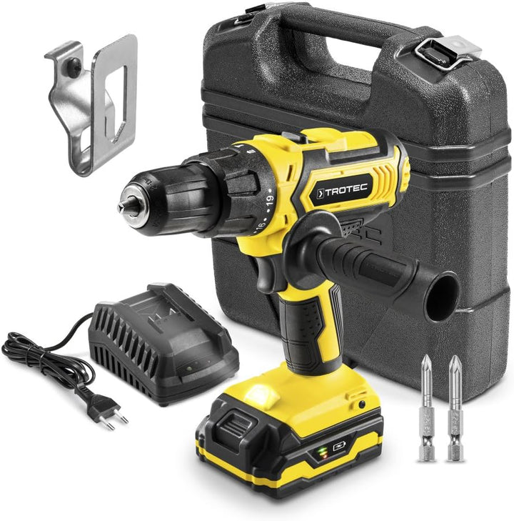 TROTEC Akku-Schlagbohrschrauber PHDS 11-20V Schlagschrauber Schlagfrequenz max. 26.400 min-1, max. D