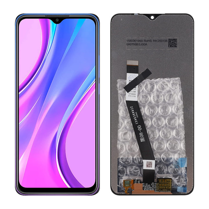SwarKing LCD Display kompatibel mit Redmi 9 Touch Screen Digitizer (Schwarz ohne Rahmen) Ersatzteile