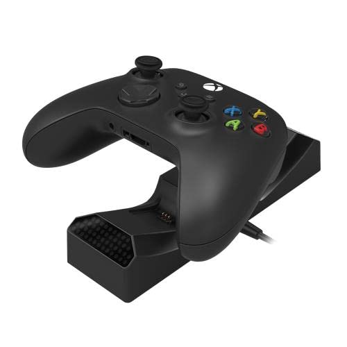 HORI Duale Ladestation für Xbox Series XS Ladegerät mit 2 Akkus für Xbox Wireless Controller, Offizi
