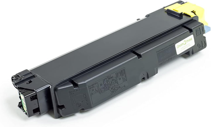 Green2Print Toner gelb 12000 Seiten ersetzt Kyocera TK-5160Y, 1T02NTANL0 passend für Kyocera ECOSYS