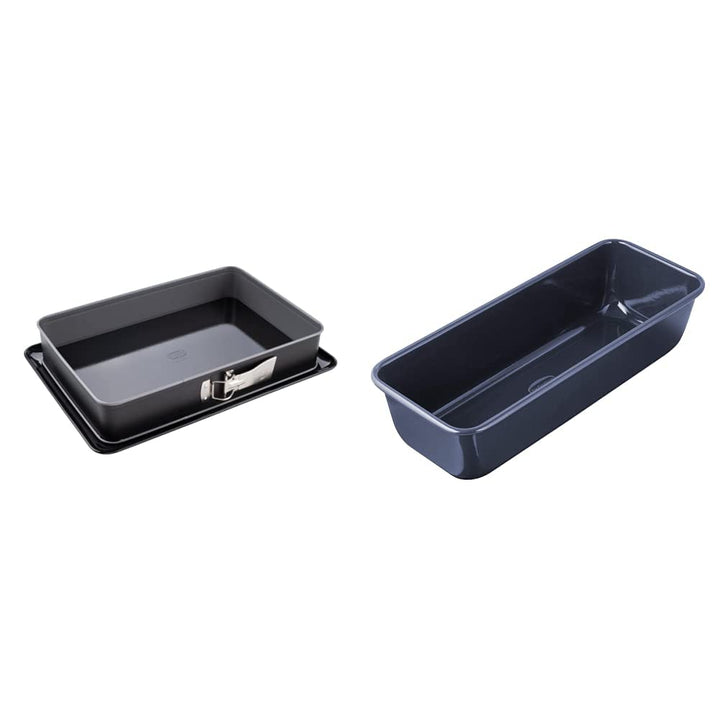 Dr. Oetker Rechteckige Springform mit Servierboden 38 x 25 cm Back-Idee & Kastenform 30 cm Back-Lieb