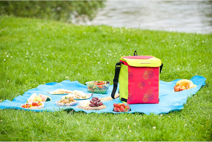 Campingaz Kühltasche Pink Daisy Faltbar 19 Liter, 19 Liter