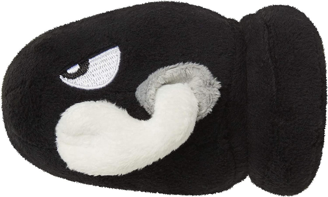 World of Nintendo Mario Bros U - Bullet Bill - Plüsch Schwarz, Schwarz