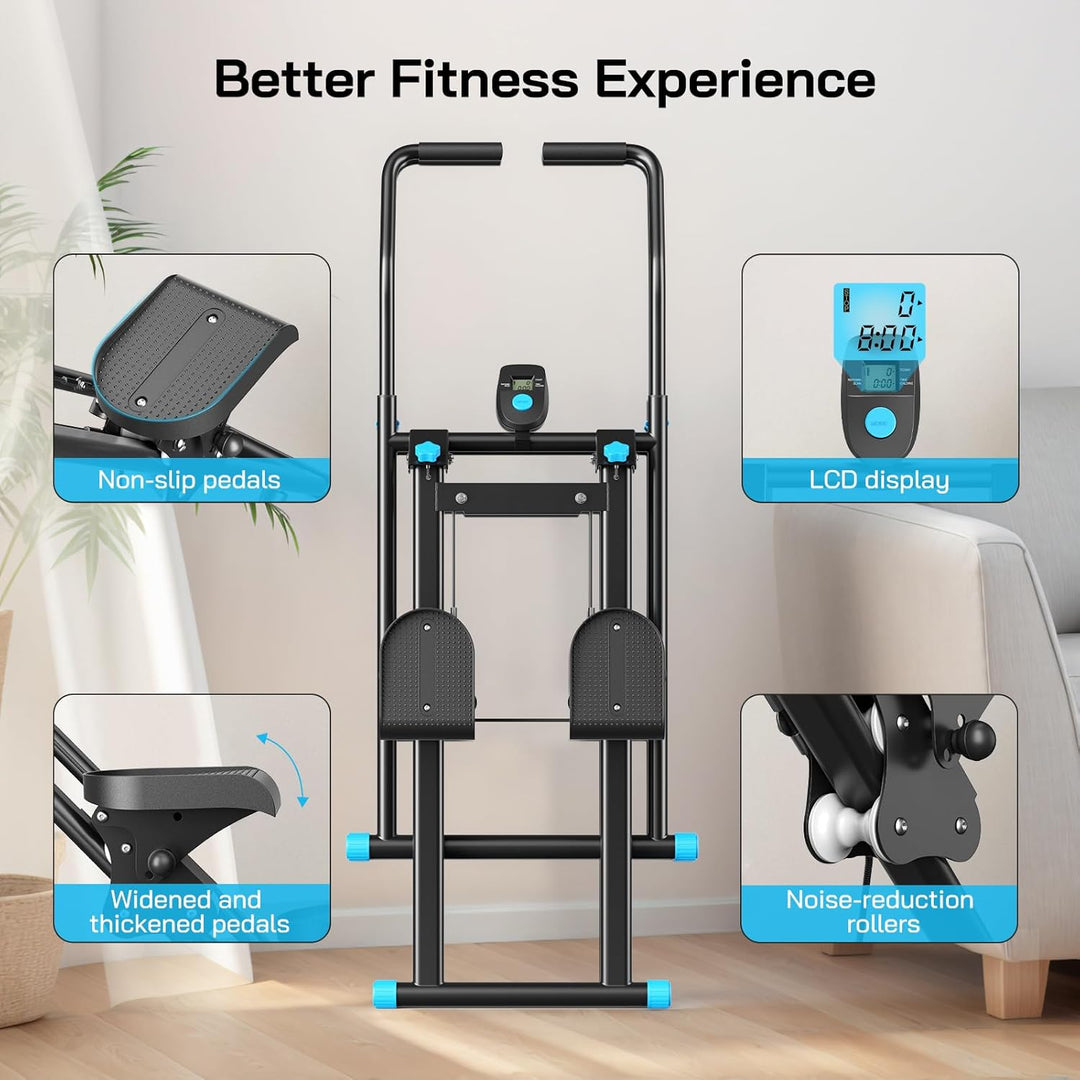 2025 Neues Stair Stepper für Home Gym Übung, Vertical Climber-Geräts für Ganzkörpertraining, kompakt