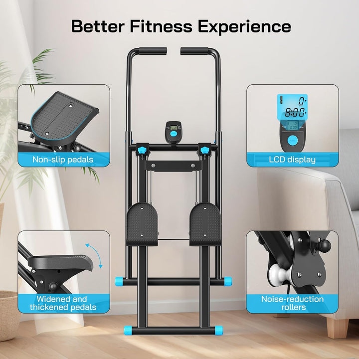 2025 Neues Stair Stepper für Home Gym Übung, Vertical Climber-Geräts für Ganzkörpertraining, kompakt
