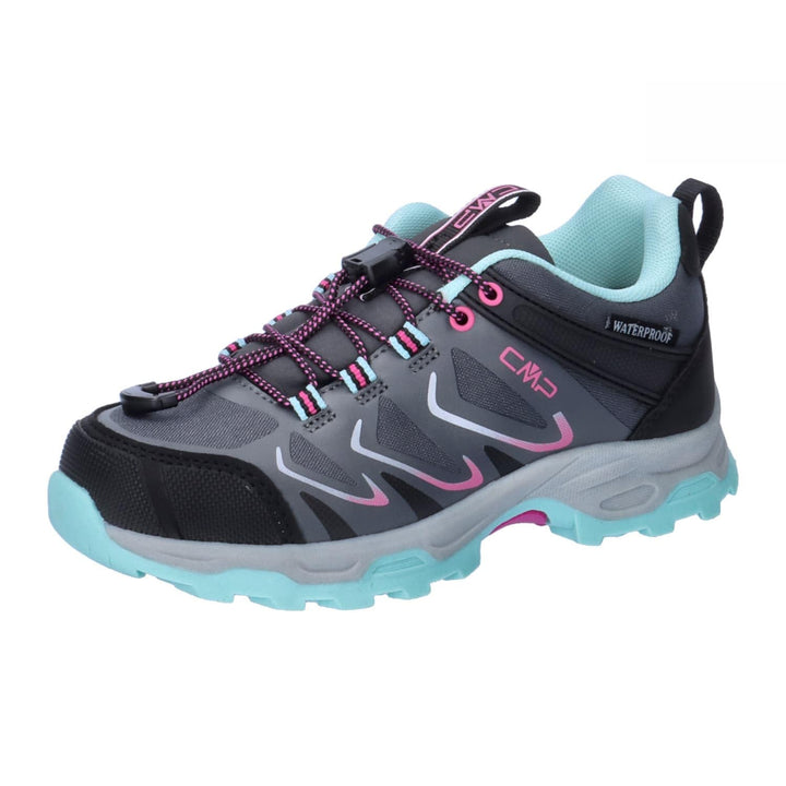 CMP Unisex Kinder Kids Byne Low Wp Outdoor Shoes Walking Shoe 28 EU Anthrazit, 28 EU Anthrazit