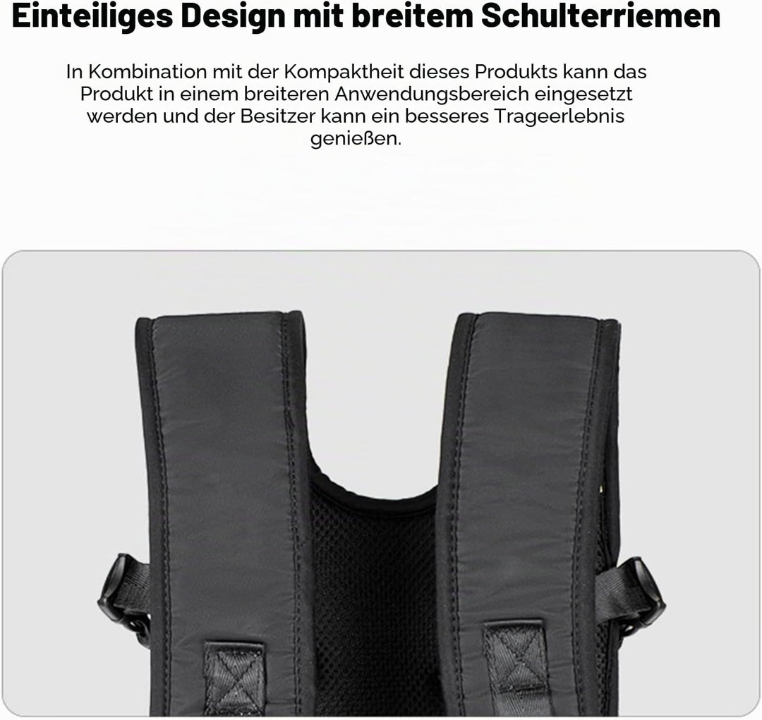 Haustiertrage Rucksack, Wasserdichter, Verstellbarer Hunde Frontträger für Reisen mit Mittelgrossen