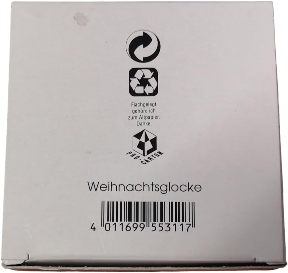 Porzellanglocke Weihnachtsglocke 1996 - Hutschenreuther - in OVP
