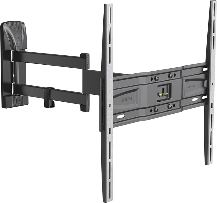 Meliconi Slimstyle Plus 400SDR, Doppelarm-Wandhalterung für Flachbildfernseher von 40'' bis 82'', ho