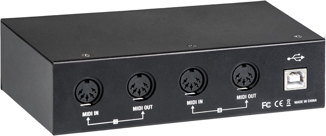 TIE 4i4o MIDI Interface mit MIDI-Merge 4i4o USB, 4i4o USB