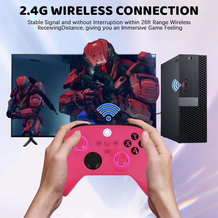 Lampelc Xbox One Controller, Xbox Wireless Controller für Xbox Series X&S/Xbox One/Elite/Windows 7/8