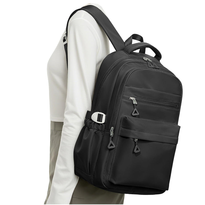 Schulrucksack Teenager für Mädchen &amp; Jungen, Rucksack mit vielen Fächern für Mittel Oberstufe Colleg