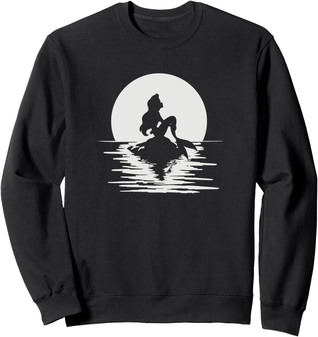 Disney The Little Mermaid Moon Lit Stamp Sweatshirt