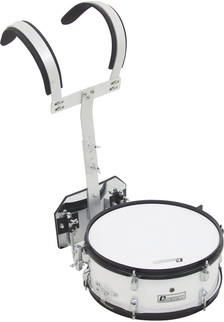 DIMAVERY MS-200 Marsch-Snare, weiss | PRO Marschtrommel