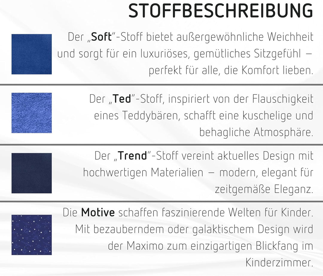 moll Rückenkissen Scooter, Bezug für den moll Kinderdrehstuhl Scooter, austauschbar, Chenillegewebe,