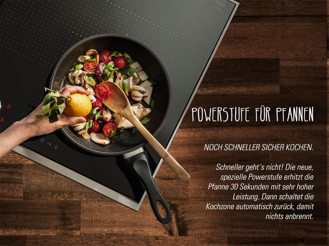 Neff T68PT6QX0 Induktionskochfeld N70 / 80 cm / Autarkes Kochfeld / TwistPad / FlexInduktion / Power