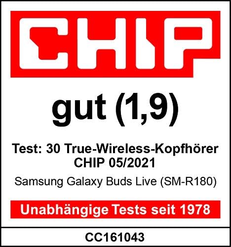 Samsung Galaxy Buds Live, Kabellose Bluetooth-Kopfhörer mit Noise Cancelling (ANC), ausdauernder Akk