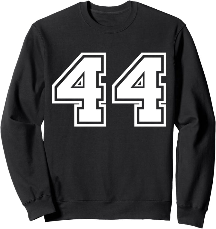 Team Jersey Nummer #44 Sportgeschenk Sweatshirt