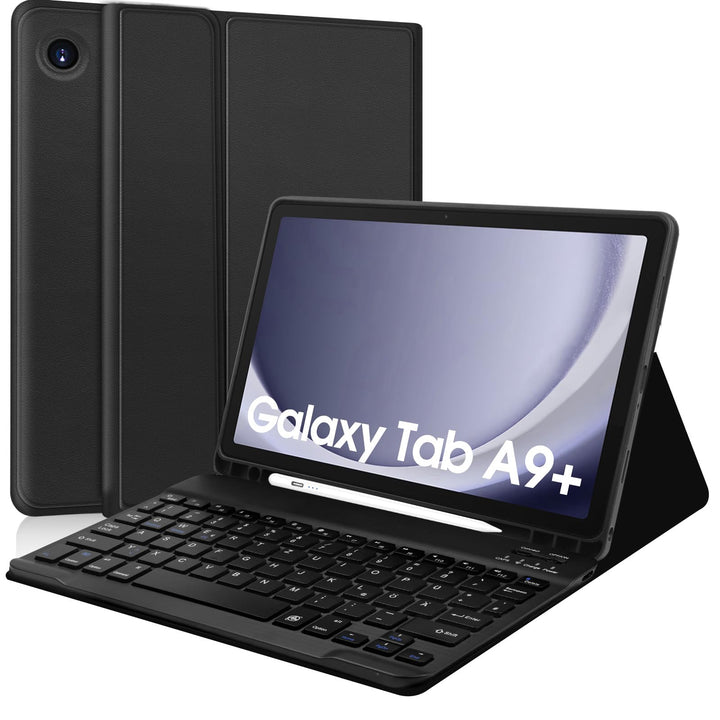 Zabatoco Tastatur Hülle für Samsung Galaxy Tab А9 Plus 2023 11 Zoll [QWERTZ Deutsches], Abnehmbar Ta