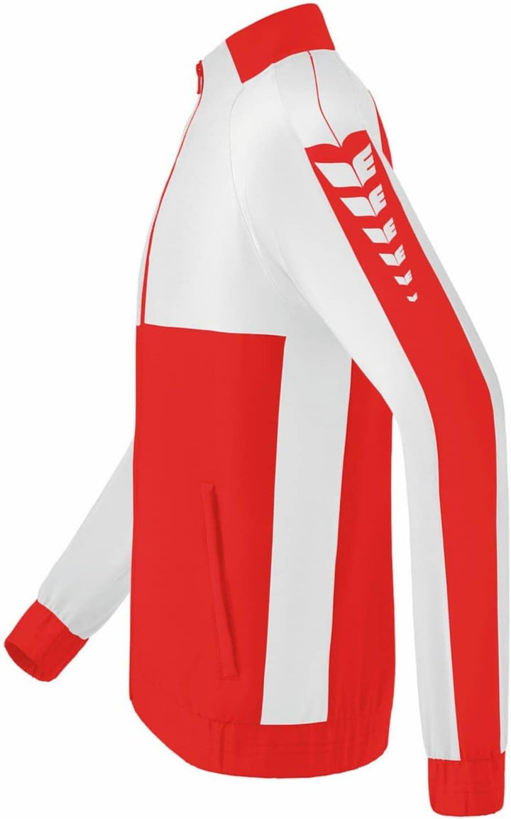 Erima Herren Six Wings Präsentationsjacke S Rot/Weiss, S Rot/Weiss