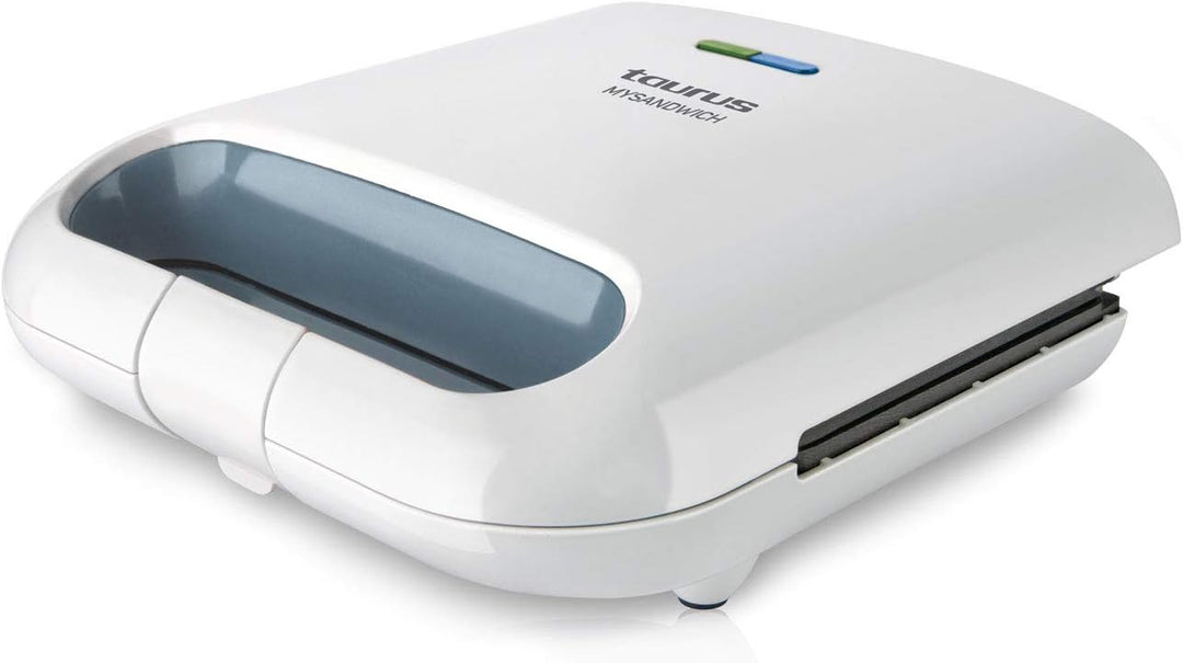 Taurus Mysandwich - elektrischer Toaster | 800 W | 2 quadratische Sandwiches gleichzeitig | Perfekte