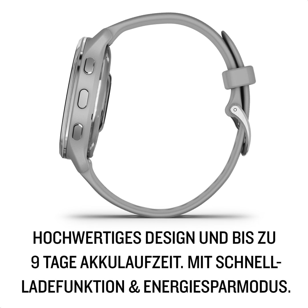 Garmin Venu 2 Plus – GPS-Fitness-Smartwatch mit Bluetooth Telefonie und Sprachassistenz. Ultrascharf