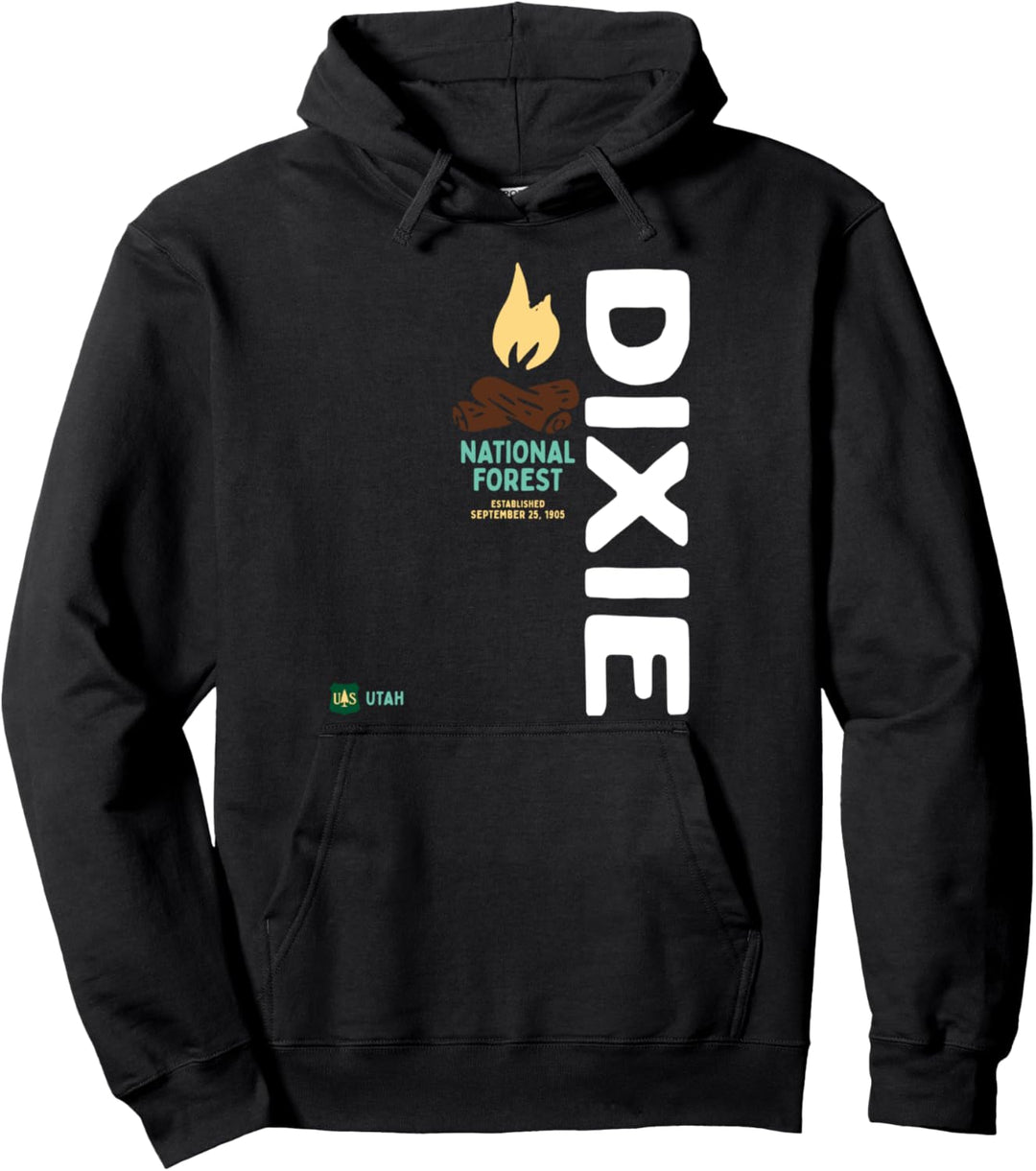 Dixie National Forest Vertikale Gestaltung Utah Pullover Hoodie