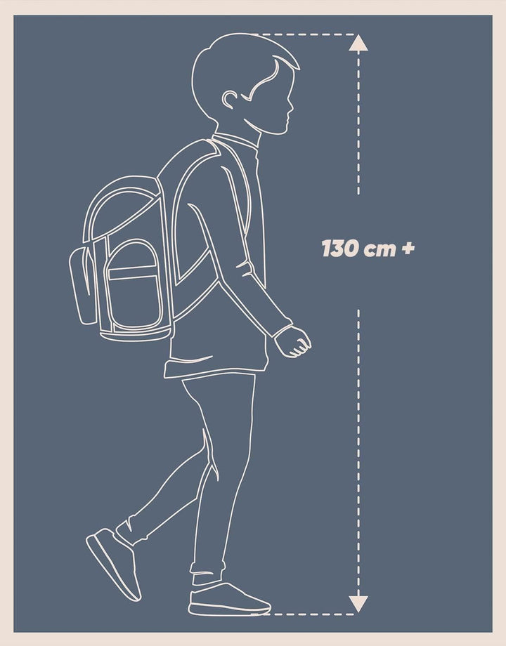Baagl Schulrucksack für Jungen Mädchen Teenager - Skateboard Rucksack - Kinderrucksack mit Laptopfac