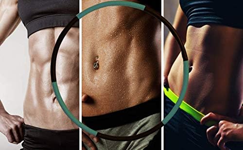 Hula Hoop Reifen Erwachsene Hullahub zum Abnehmen 1,2kg Sportgeräte für Zuhause Fitness Geräte Hula-