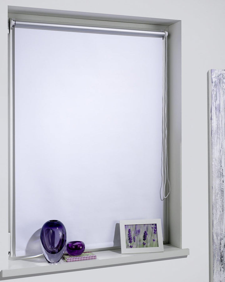 DécoProfi Thermorollo für Fenster ohne Bohren 60 cm x 160 cm Systembreite I Sonnenschutz Rollo innen