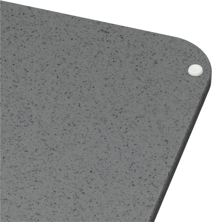 WMF Schneidebrett 45 x 30 cm, rechteckig, Kunststoff, Tranchierbrett mit Saftrillen, praktischer Gri