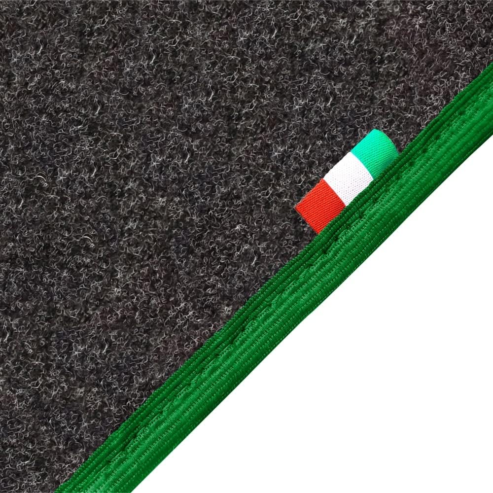 Fussmatten Set hergestellt für Mercedes CLK W208 Baujahr 1997 bis 2003 in Automobil-Teppich Made in