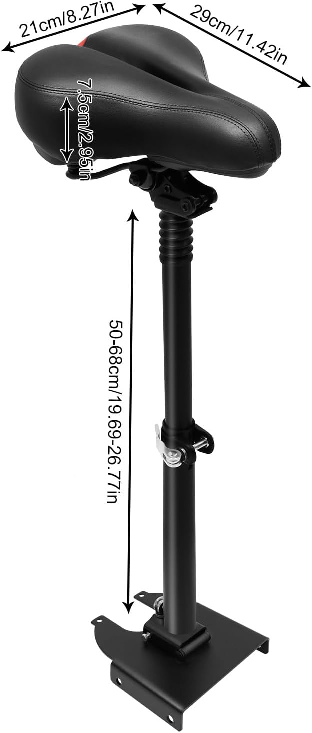 Scooter-Sattel, Sitz Für Skateboard, Verstellbarer Für Elektroroller, Zubehör Für Elektroroller, Sto