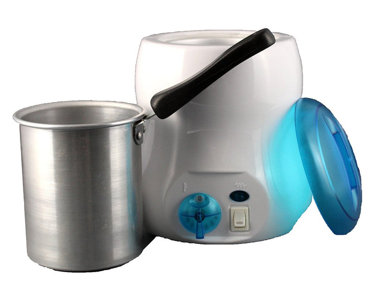 Leydi PROFI Heisswaxset Premium Honig - Brazilian Waxing für Profis mit Waxgerät und Zubehör