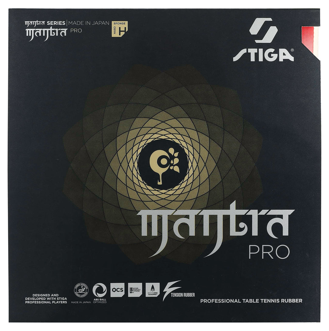 Stiga Tischtennisbelag Mantra Pro H Rot, Rot