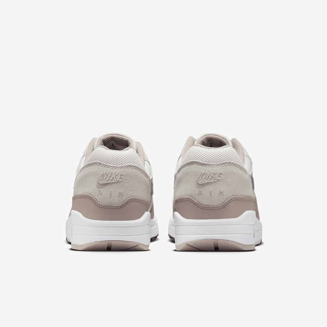 Nike Herren Air Max 1 Sneaker 41 EU Light Bone Violet Dust Phantom, 41 EU Light Bone Violet Dust Pha