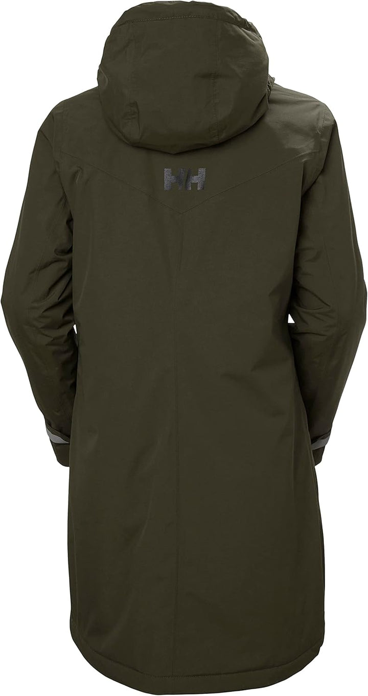 Helly-Hansen Damen Adore Isolierter Regenmantel XS Grün, XS Grün