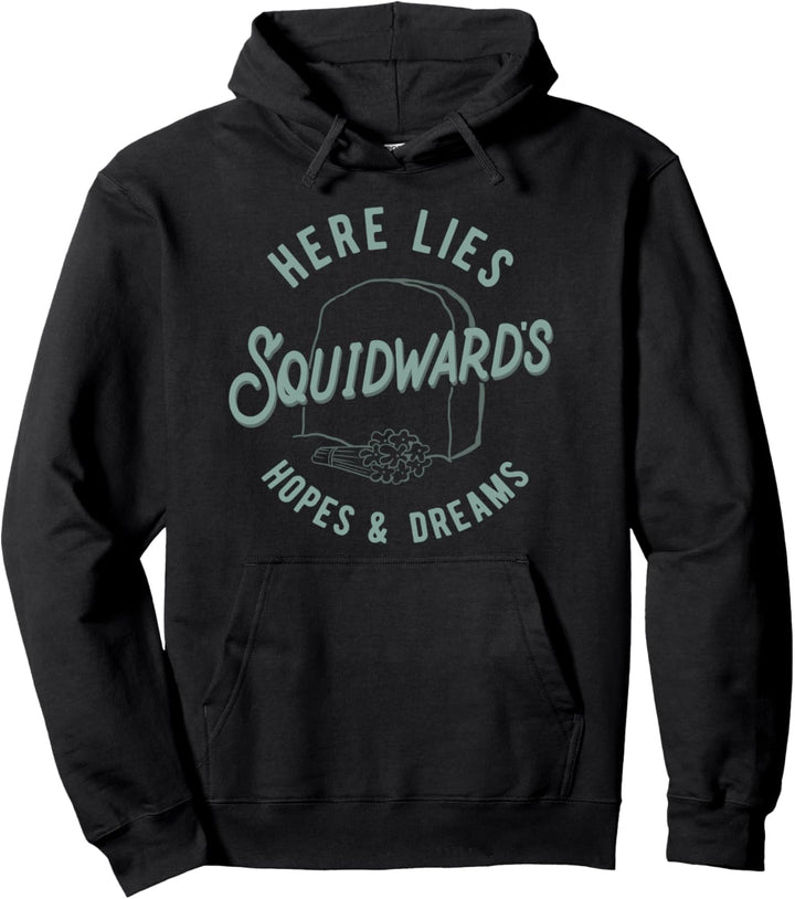 SpongeBob SquarePants Here Lies Squidward's Hopes & Dreams Pullover Hoodie