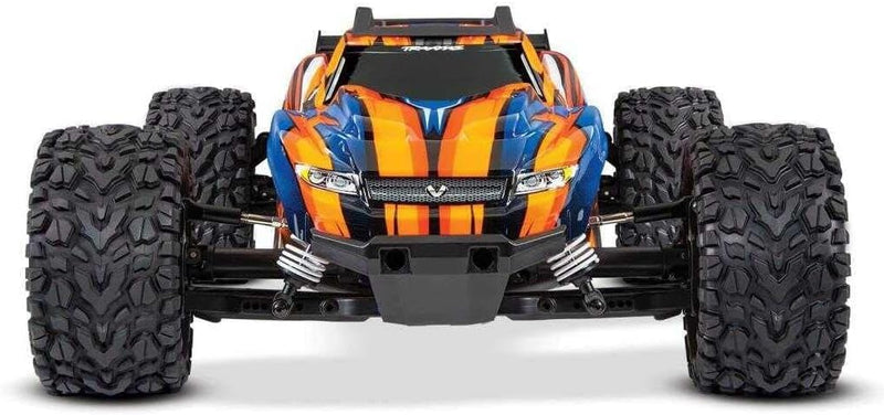 TRAXXAS RUSTLER 4X4 VXL ORANGE RTR OHNE AKKU/LADER 1/10 4WD Stadium Truck BRUSHLESS