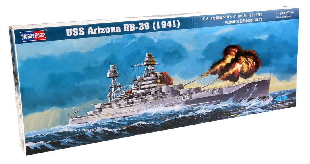 Hobby Boss 86501 Modellbausatz USS Arizona BB-39 (1941)